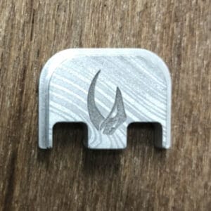 Mandalorian Glock back plate Beskar Mud Horn