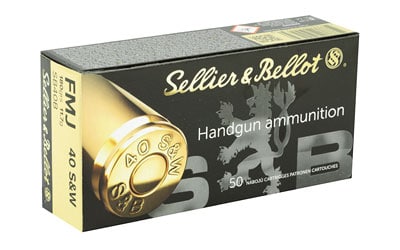 Sellier & Bellot 9MM 115 Grain Full Metal Jacket- 50 Round Box