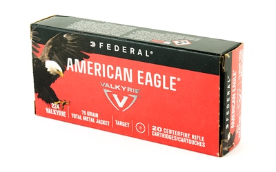 Federal American Eagle Rifle .224 Valkyrie 75 Grain