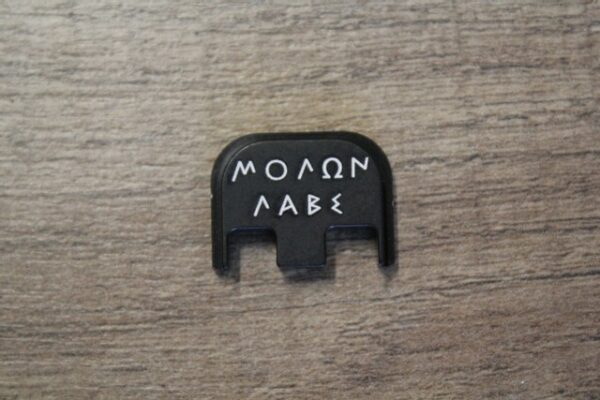 Molon Labe Glock back plate