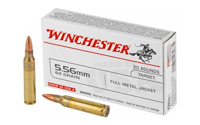 Winchester 556 62GR FMJ MADE IN USA