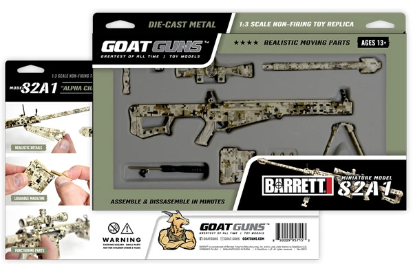 GoatGuns Miniature Barrett 82A1
