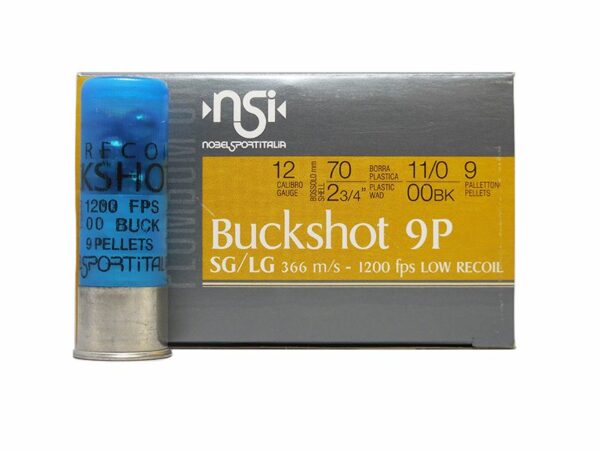 Nobelsport 12ga 2-2/3in 00Buck