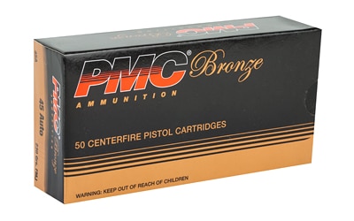 PMC Bronze 45ACP 230Grn-FMJ -Case