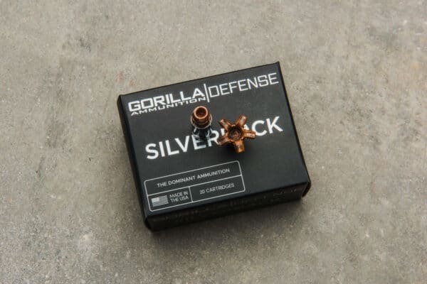 Gorilla Ammunition Silverback 9mm135gr Self Defense, 20 round box