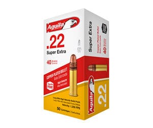 AGUILA 22LR Super Extra HV SP 40GR