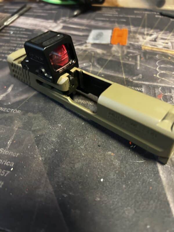 Smith and Wesson Shield - optics cut - Modified RMSc