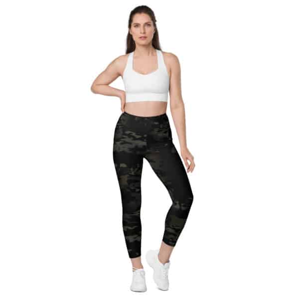 Womans Night Shift Collection Leggings with pockets