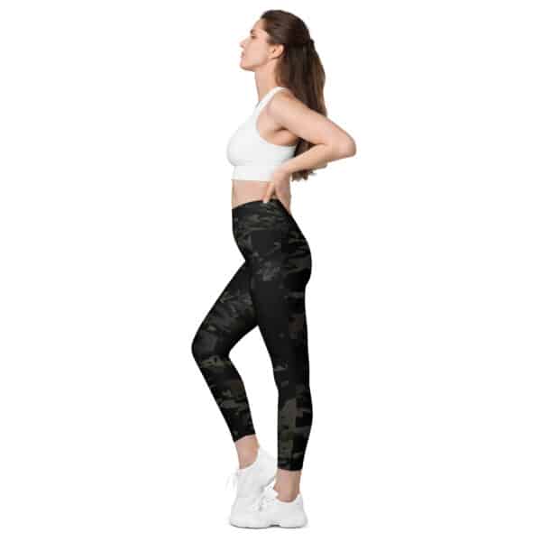 Womans Night Shift Collection Leggings with pockets