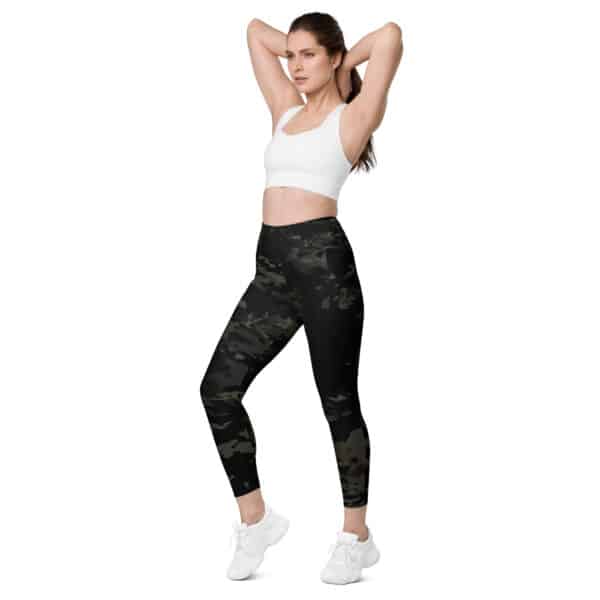 Womans Night Shift Collection Leggings with pockets