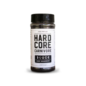 Hardcore Carnivore: Black shaker jar
