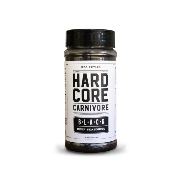 Hardcore Carnivore: Black shaker jar