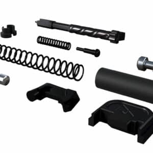 Rival Arms Slide Completion Kit Fits Glock Gen3-4 9mm Luger Black PVD Stainless Steel