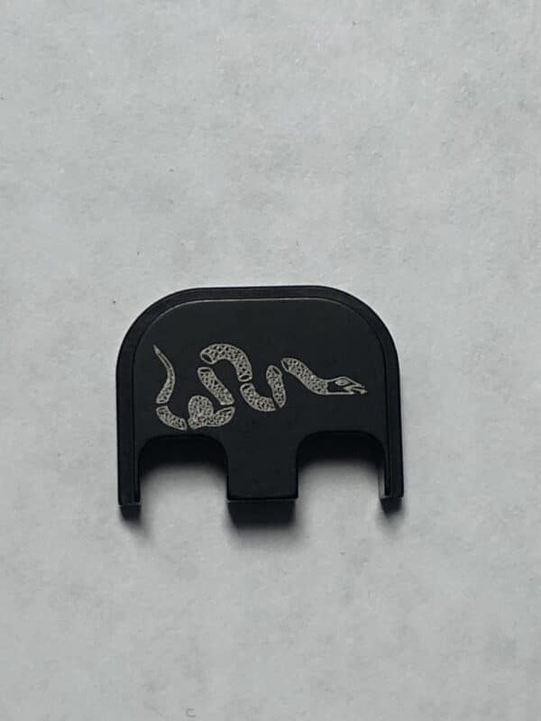 Join or Die back plate for Glock