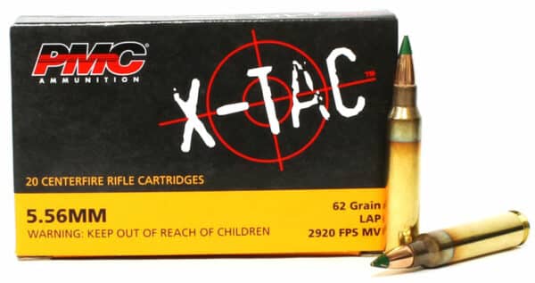 PMC 556K 5.56 NATO 62GR GREEN TIP LAP-Case