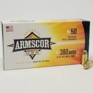 ARMSCOR 380ACP 95GR FMJ