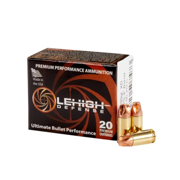 Lehigh Defense Xtreme Defense 9MM 90 Grain XD FTM