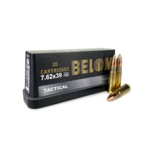 BELOM 7.62X39 123G FMJ BRASS