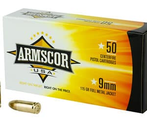 Armscor 9mm box