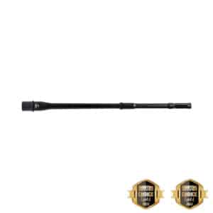 Faxon Patented 16in Pencil, 5.56 NATO, Mid-Length, 4150 QPQ Nitride, Integral Flash Hider AR-15 Barrel