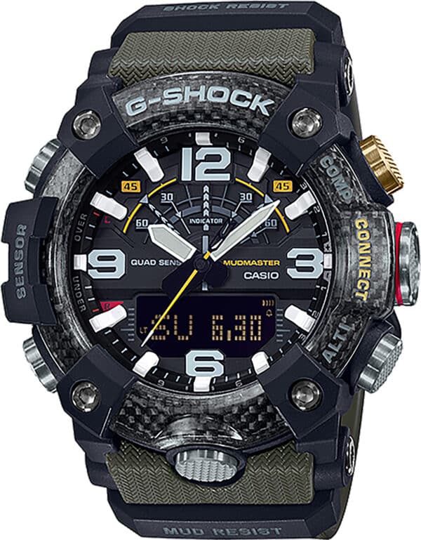 G-Shock Casio Mudmaster Features Digital Compass
