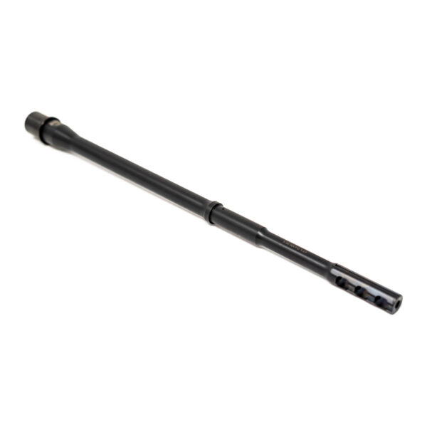 Faxon Patented 16in Gunner, 5.56 NATO, Mid-Length, 4150 QPQ Nitride, Integral Muzzle Brake AR-15 Barrel - Image 2