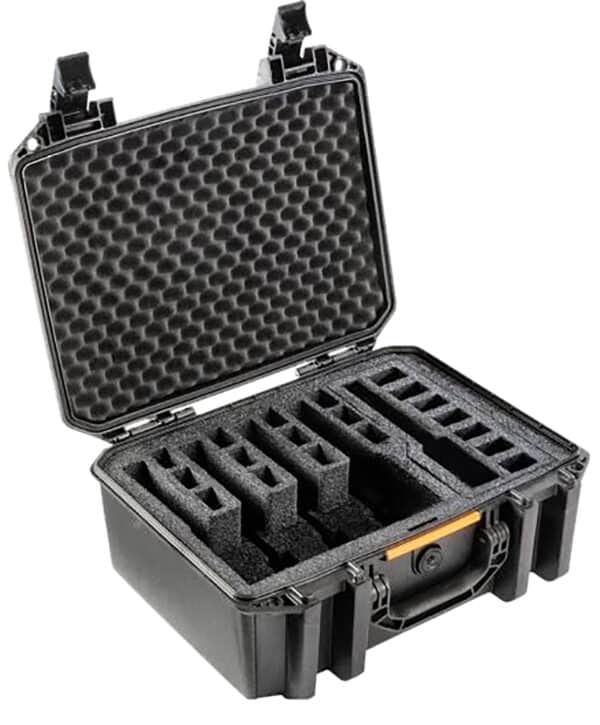 Pelican Vault 5-Pistol Case Black Polyethylene - Image 2
